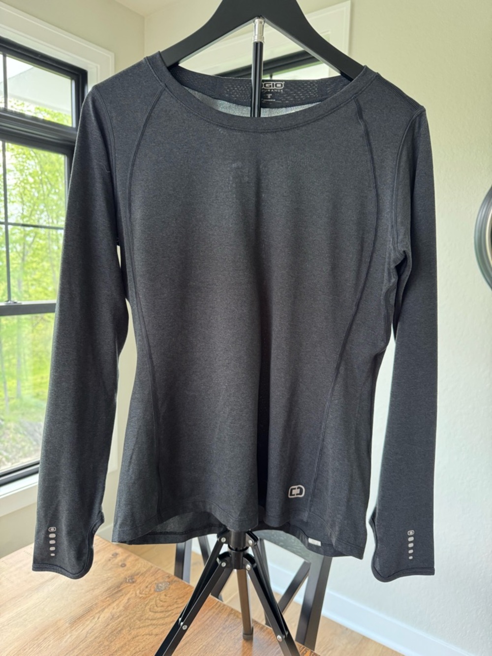 OGIO Black Long Sleeve Performance Tee